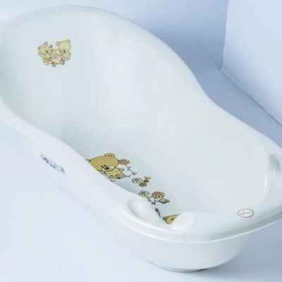 Бебешка вана Chipolino Мареа 102 см, Перлено бяла