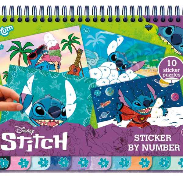 Творчески комплект Totum, Stitch, Книжка за оцветяване и стикери 2 в 1-M3maf.jpeg