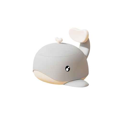 Гърне с капак и облегалка Chipolino Китче, сиво