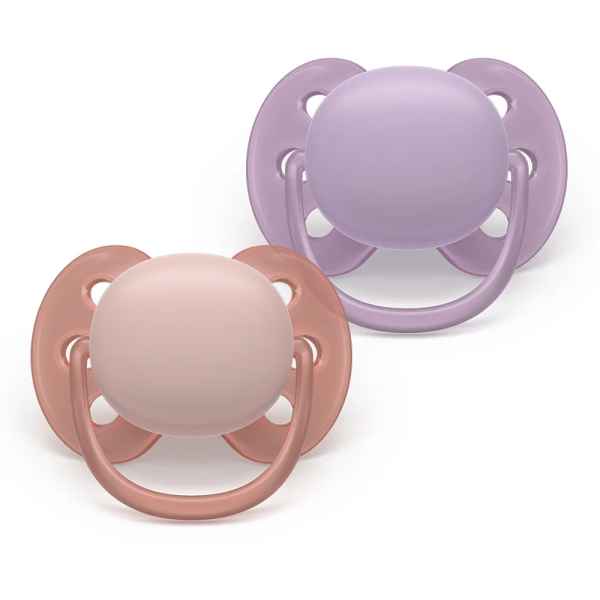 2 бр. залъгалки Philips Avent Ultra Soft 6-18м, пастелни момиче-Mvl2F.jpeg