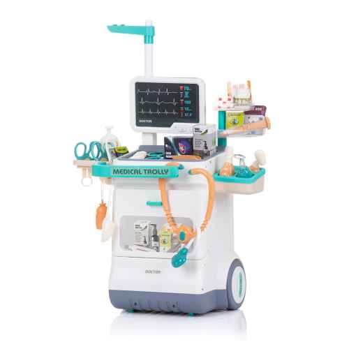 Детска играчка комплект Chipolino, Доктор 26 части, със звуци и светлинни ефекти