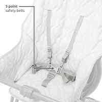 Столче за хранене Lorelli BONBON, Green leather-NODMl.jpeg