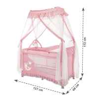 Бебешка кошара Lorelli Magic Sleep, Pink-Nl14p.jpeg