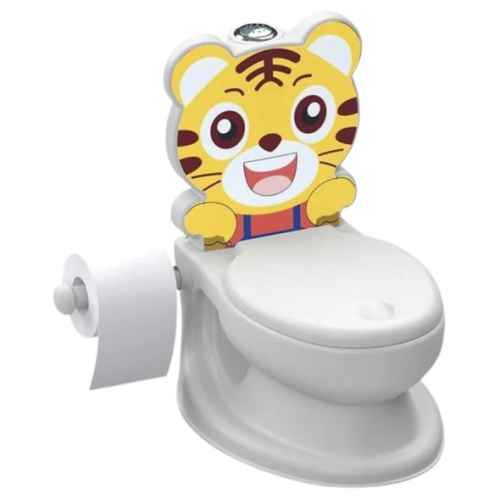 Бебешко гърне-тоалетна 2в1 Dolu Nuve Educational Potty, Tiger