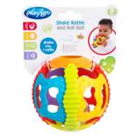 Разноцветна топка дрънкалка Playgro Shake Rattle and Roll Ball, 6м+-O2hcY.jpeg