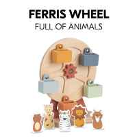 Дървена играчка Hauck Play Fun Fair S подходяща и за табла за игра за стол Alpha+ / Beta+/ Arketa-O6yUg.jpeg