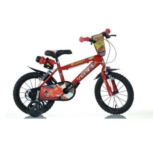 Детски велосипед Dino Bikes CARS 3 16“, червен