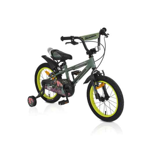 Детски велосипед Byox 16 Monster, зелен