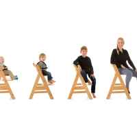 Дървено столче за хранене Hauck Alpha+, Creme-OWq8t.jpeg