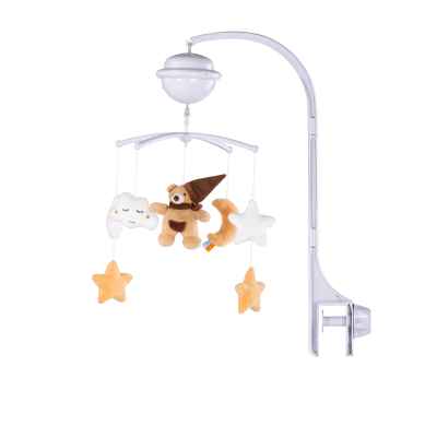 Музикална играчка с проектор Chipolino, Мечо