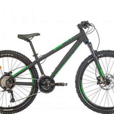 Велосипед Sprint Primus DD 26 V1, черен мат/зелен