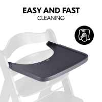 Дървена табла за хранене за столчета Hauck Alpha+ и Beta+, Dark Grey-PBrVK.jpeg