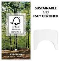 Дървена табла за хранене за столчета Hauck Alpha+ и Beta+, White-PFOaE.jpeg