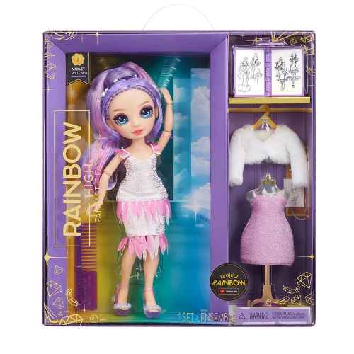 Кукла Rainbow High - Fantastic Fashion Dolls, Violet Willow