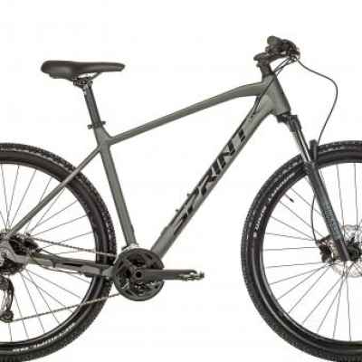 Велосипед Sprint Apolon 29, тъмносиво/ черно