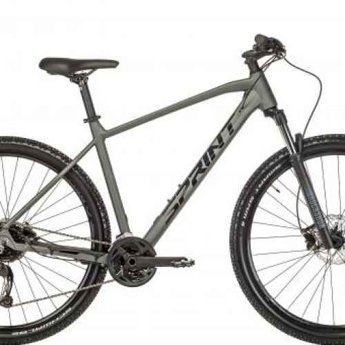 Велосипед Sprint Apolon 29, тъмносиво/ черно