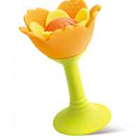 Дрънкалка и гризалка за зъби Hape, Оранжево цвете-Q73CC.jpeg