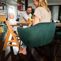 Дървено столче за хранене Hauck Alpha+, Dark Grey-QiESX.jpeg