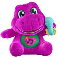 Барни музикална плюшена фигурка с микрофон Fisher Price, 26 см-QrRa6.jpeg