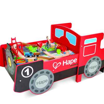 Дървено влакче за сядане със звук и светлина Hape