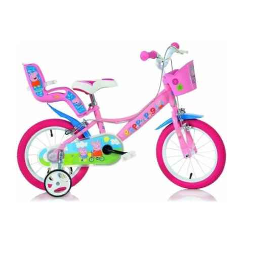 Детски велосипед Dino Bikes Peppa Pig 16“, розов