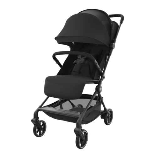 Лятна бебешка количка KinderKraft Nebo, Midnight black