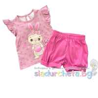 Комплект от 2 части Светли - тениска и къс панталон-RQto5.jpeg