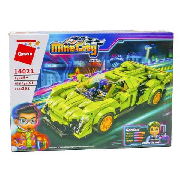 Конструктор Qman, Mine City, Автомобил Poison VNO-12, 292 части-RbacP.jpeg