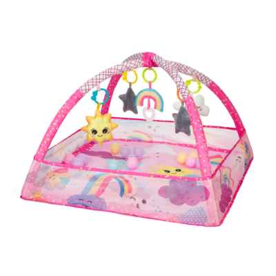 Активна гимнастика Kikka Boo с 18 топчета, Pink Sky