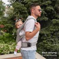 Ергономична раница Lorelli MIA, Black-SoJiS.jpeg