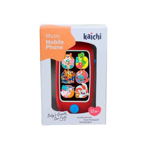 Бебешка играчка телефон Kaichi, с музика и светлина-SonRA.jpeg