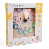 Образователен дървен часовник Classic World, Мече с календар-SvBft.jpeg