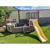 Дървена катерушка, пиратски Кораб с пързалка и пясъчник Ginger Home-TNcHe.jpeg