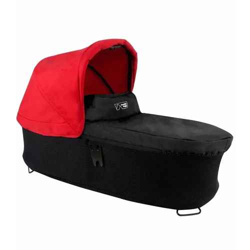 Кош за новородено Mountain Buggy Plus, Черно-червено