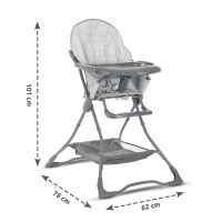 Столче за хранене Lorelli BONBON, Rose leather-U0ioY.jpeg