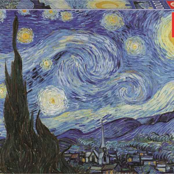 Пъзел Educa, Звездната нощ, Винсент Ван Гог, 1000 части-U0nRR.jpeg