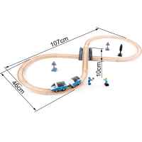 Влакова композиция Hape, с 8 фигури за безопасност-U3YgL.jpeg