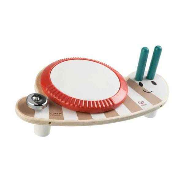 Музикална играчка Hape, Барабан, Охлюв, 31 см-U8l32.jpeg