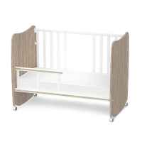 Бебешко легло Lorelli Stars 60x120 см, Бяло+Кехлибар-UoCFa.jpeg