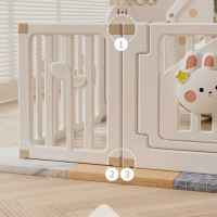 Детска вътрешна площадка Feelkids, с ограда, люлка и активни елементи за игра-UyLAd.jpeg