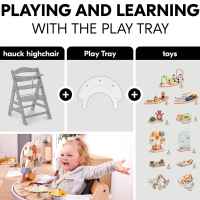 Дървено столче за хранене Hauck Alpha+, Grey-V07Xh.jpeg