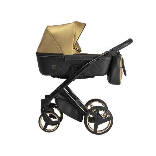 Комбинирана бебешка количка 3в1 Tutek DIAMOS | VX DVXECO5, Gold