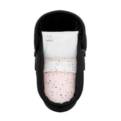 Бебешки спален комплект за количка Kikka Boo 6 части, Bear with me Pink