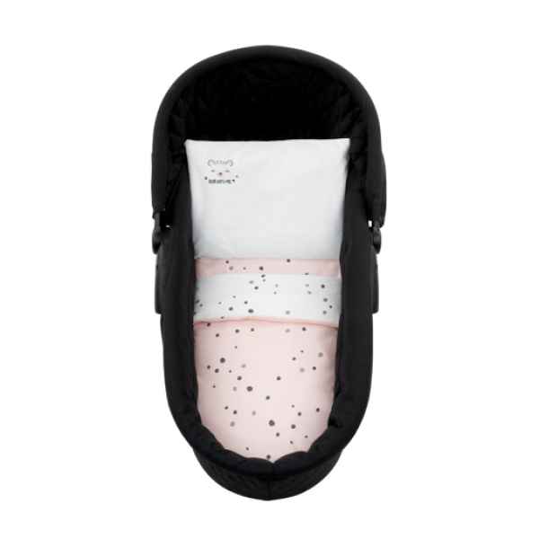 Бебешки спален комплект за количка Kikka Boo 6 части, Bear with me Pink-VNDIG.jpeg