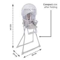 Столче за хранене Lorelli COOKIE, Marble grey flying friends-VSLPH.jpeg