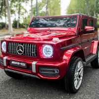 Акумулаторен джип JJ Mercedes Benz G63 Licensed 12V, червен металик-VksIZ.jpeg