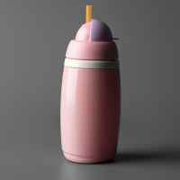 Неразливаща се термочаша с гъвкава силиконова сламка Insulated Straw Cup, с клапа против протичане и с плъзгащо се капаче-Vr6x8.jpeg
