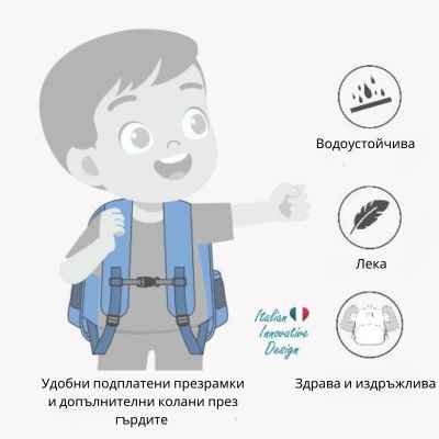 Голяма раница Nuvita, сив тигър