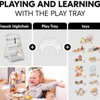 Дървено столче за хранене Hauck Alpha+, Creme-X3bT4.jpeg