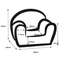 Детски фотьойл Delta Trade, Еленче-X60S5.png